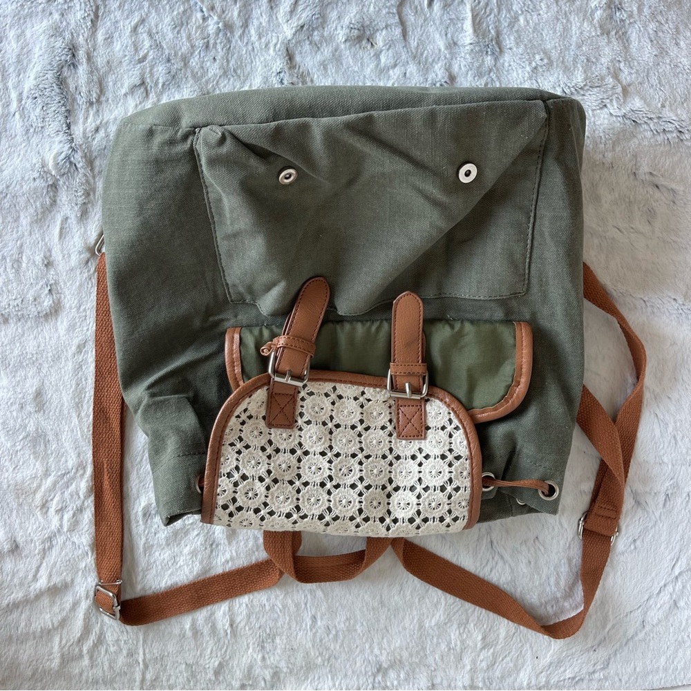 CANVAS MILITARY RUCKSACK Small Back Pack - Picture 10 of 14